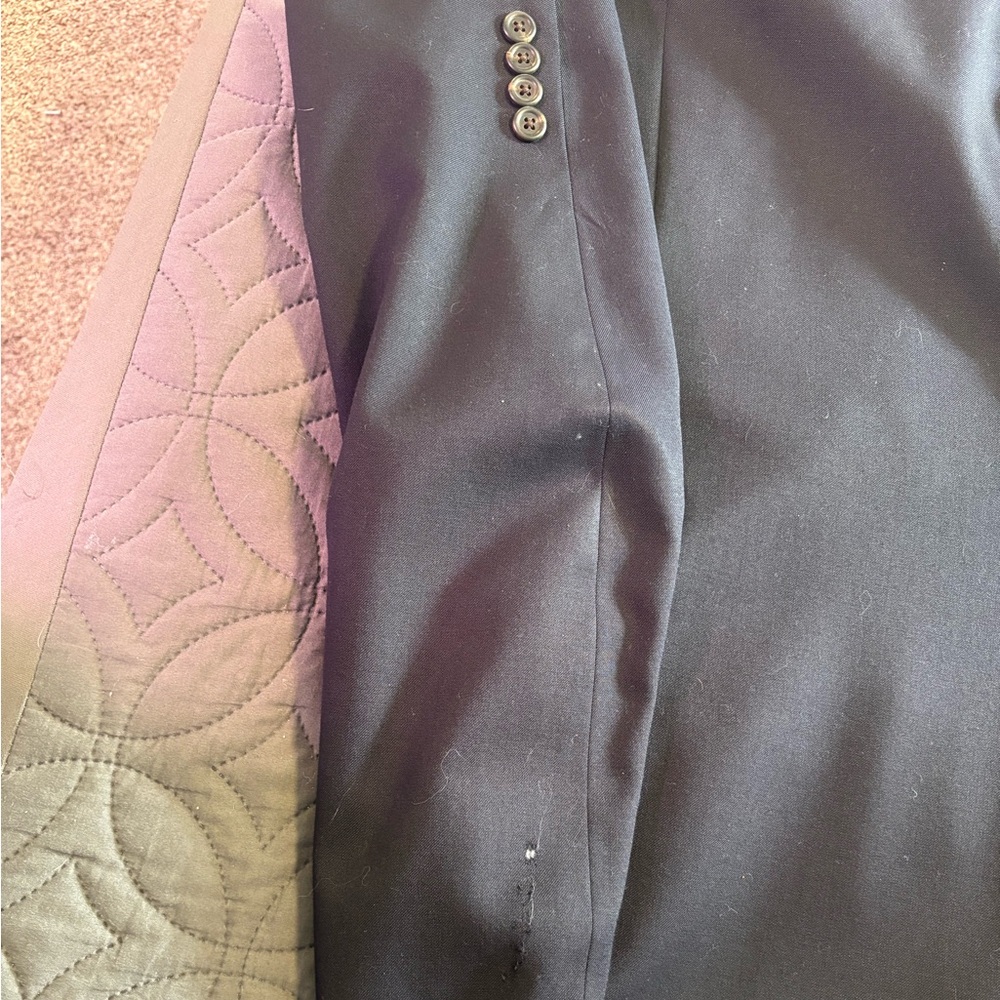 Polo Ralph Lauren Dark Blue Blazer with black buttons - Picture 8 of 8